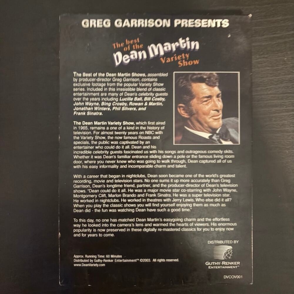 11 DVD Set - The Best of the Dean Martin Variety Show Volumes 1-10 + Bonus - Picture 5 of 6